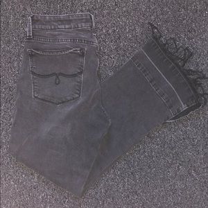 Lucky Brand Flared Black Capris